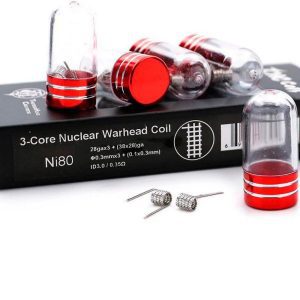 PREBUILT NI80 3-CORE NUCLEAR WARHEAD COIL  - THUNDERHEAD CREATIONS