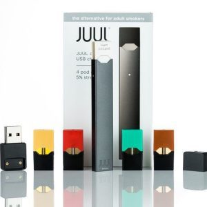 POD SYSTEM KIT JUUL COM 4 PODS E CARREGADOR - JUUL