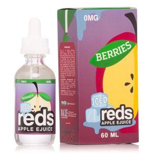 LÍQUIDO BERRIES ICED REDS APPLE E-JUICE - 7 DAZE