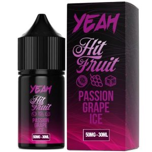 LÍQUIDO NICSALT PASSION GRAPE ICE - HIT FRUIT – YEAH
