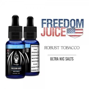 LÍQUIDO NICSALT FREEDOM JUICE ROBUST TOBACCO - HALO