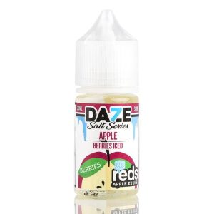 LÍQUIDO APPLE BERRIES ICED REDS - NICSALT - 7 DAZE
