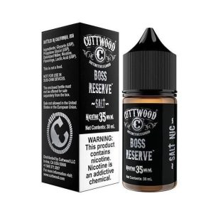 LIQUIDO NICSALT BOSS RESERVE - CUTTWOOD