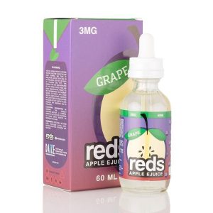 LÍQUIDO GRAPE REDS APPLE E-JUICE - 7 DAZE