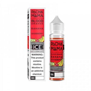 LÍQUIDO BLOOD ORANGE BANANA GOOSEBERRY ICE - PACHAMAMA