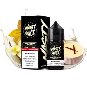 LÍQUIDO VANILLA CUSTARD TOBACCO - NICSALT - NASTY SMOOTH