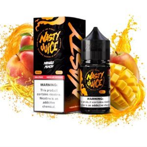 LÍQUIDO MANGO PEACH - NICSALT - NASTY SMOOTH
