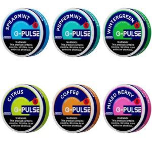 POUCHES NICOTINE G PULSE – 20 SACHÊS
