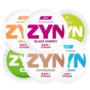POUCHES DE NICOTINA STRONG  6MG/9.5MG/11MG/12.5MG - ZYN