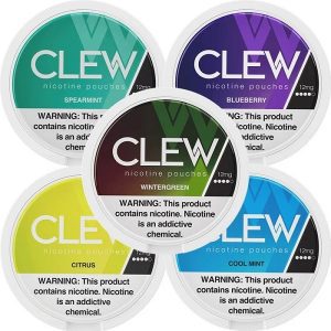POUCHES DE NICOTINA CLEW 3MG/6MG/9MG/12MG - CLEW