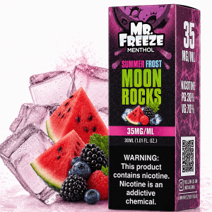 LÍQUIDO NICSALT SUMMER FROST MOON ROCKS – MR FREEZE