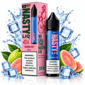 LÍQUIDO FREEBASE GUAVA ICE – NASTY LIQ