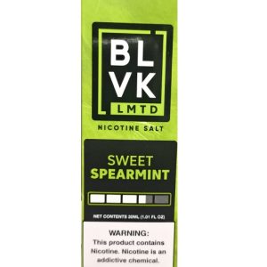 LÍQUIDO SWEET SPEARMINT - NICSALT - BLVK LMNTD